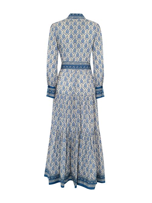 Abito Jensen in cotone con stampa Mc2 Saint Barth | JENSEN03090H COTTON INDIGO SPIRIT 10